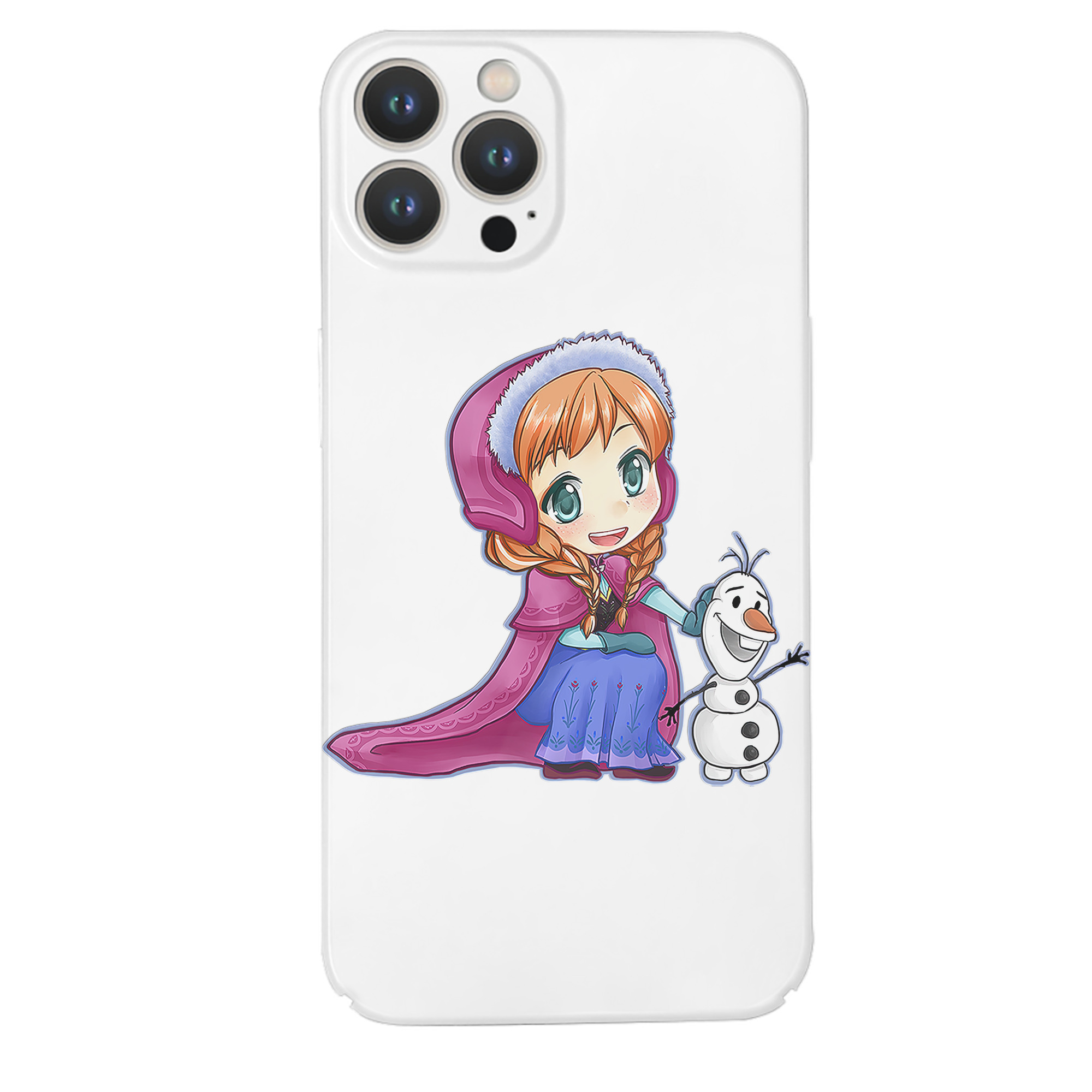 （画像用） アナと雪の女王 アンナ エルサ Frozen Anna Elsa 【iPhone 14シリーズ対応】ハードケース